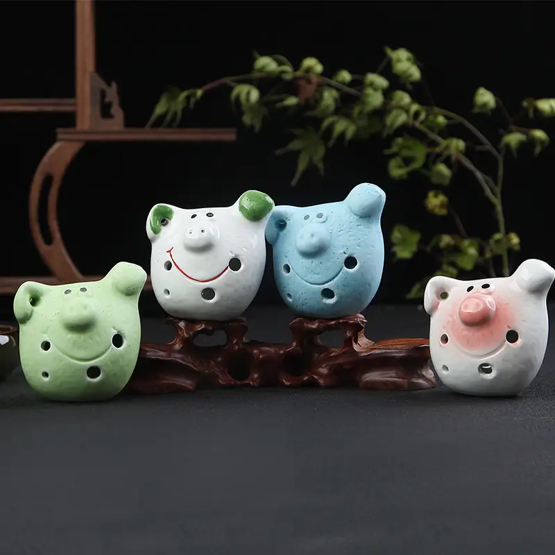 6-hole Zodiac Pig Series Ocarina