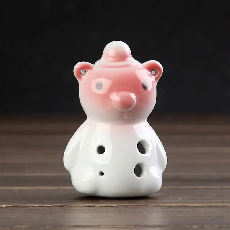 6-hole shaped bear series Ocarina