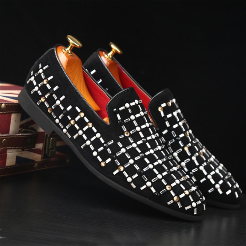 Title 2, Studded Rhinestone Casual Shoes