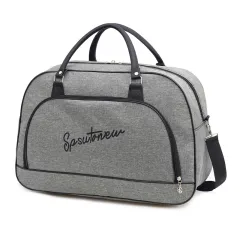 Men's Fitness Foldable Luggage Bag Large Capacity - Girl Powder-Small - View 1