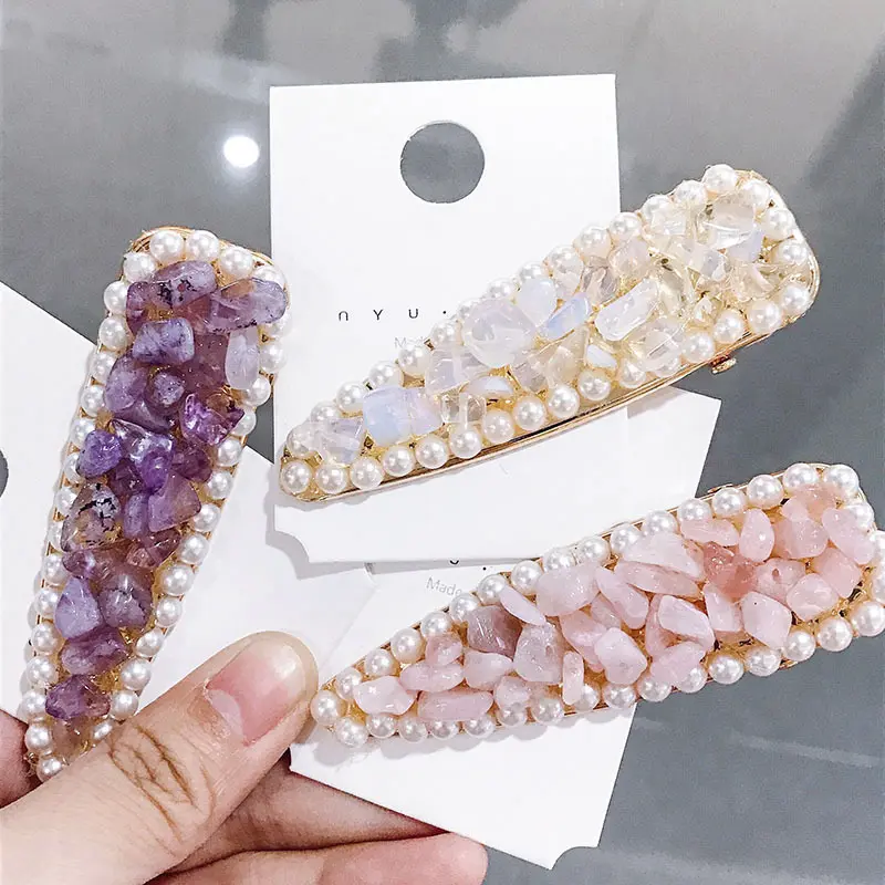 Crystal Stone Hairpin