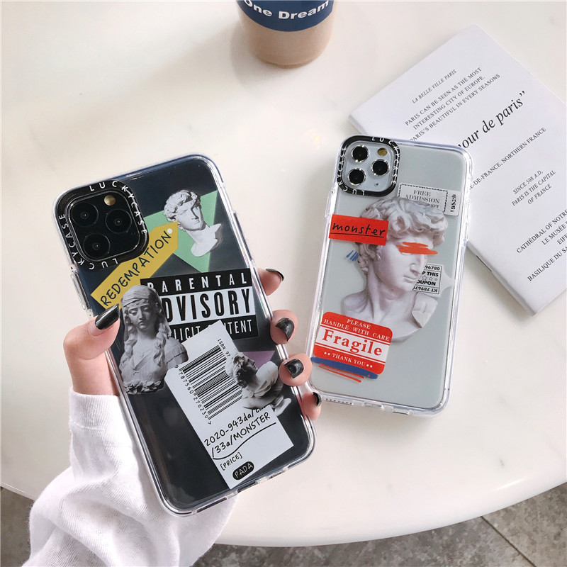 Compatible with Apple , Personality tag couple phone case