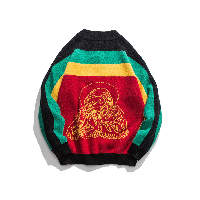 Winter Japanese Retro Men's Sweater