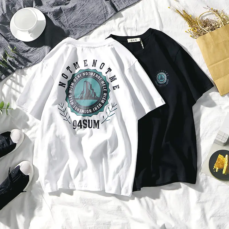 Summer new print short sleeve T-shirt