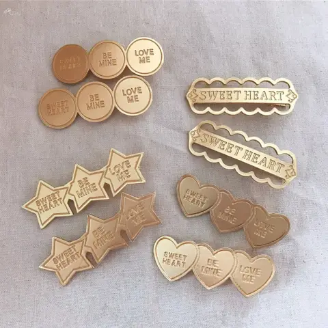Letter Clip Hair Accessories