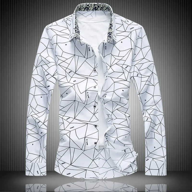 Men's Shirts Long Casual