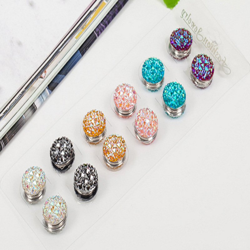 Magnetic Scarf Buckle Collar Clip Brooch Headgear Accessories 1 Style - Shop at LoveMi