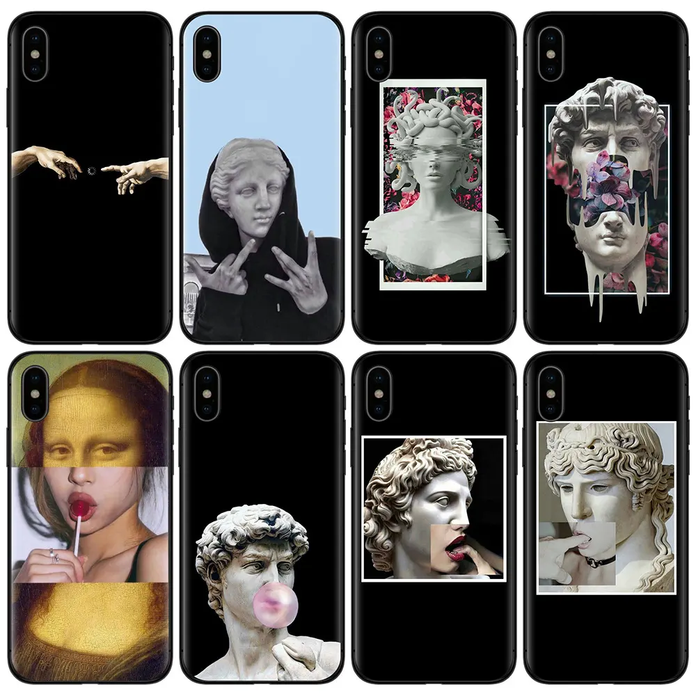 Oil Painting Adam's Creation of Mobile Phone Case