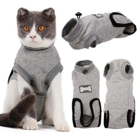 Pet Cat Recovery After Surgery Clothing Pet Wound Anti-mite