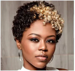 European and American wig short hair Black - Shop at LoveMi