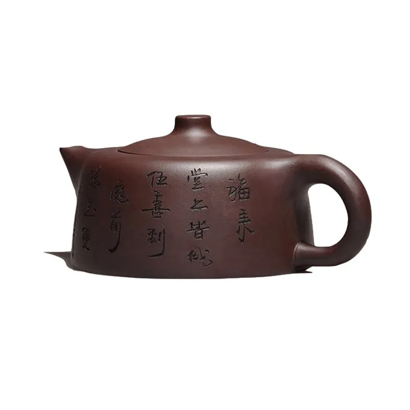 Purple clay pot sky pot famous original mine purple mud pure handmade - Image