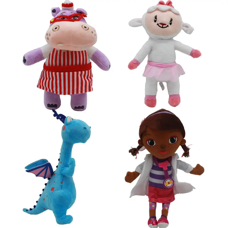 Muffin little girl dinosaur hippo sheep plush toy