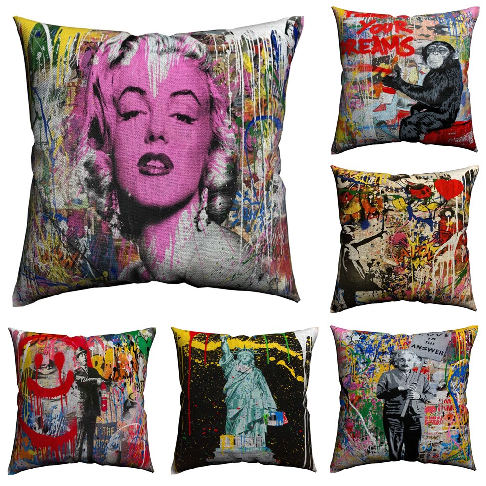 Banks Street Art Deco Pillow Pillowcase