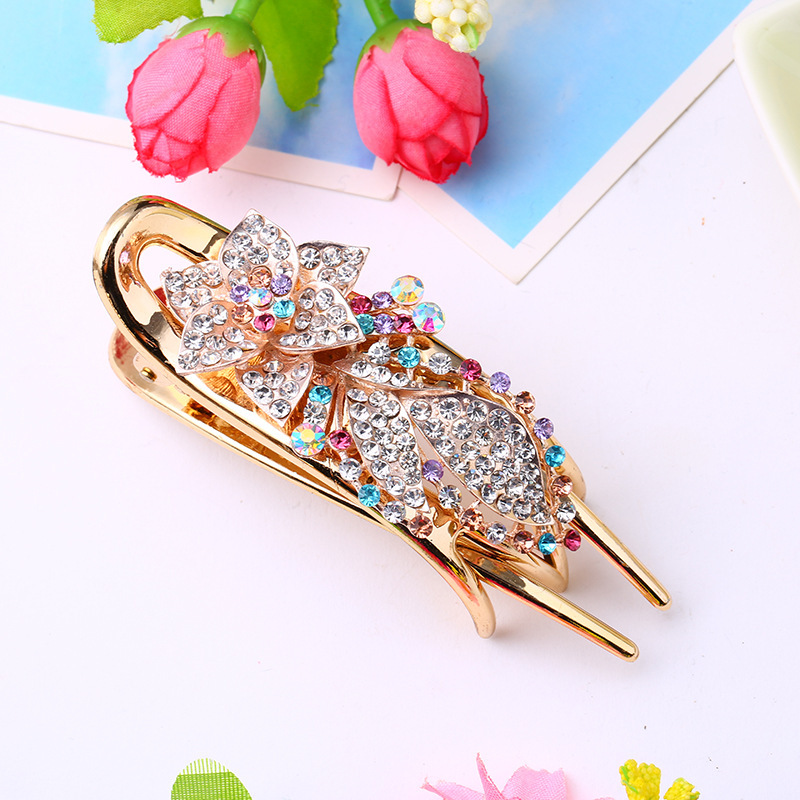 Alloy diamond headdress hairpin