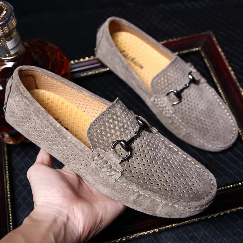 Peas Shoes Breathable Hollow Casual