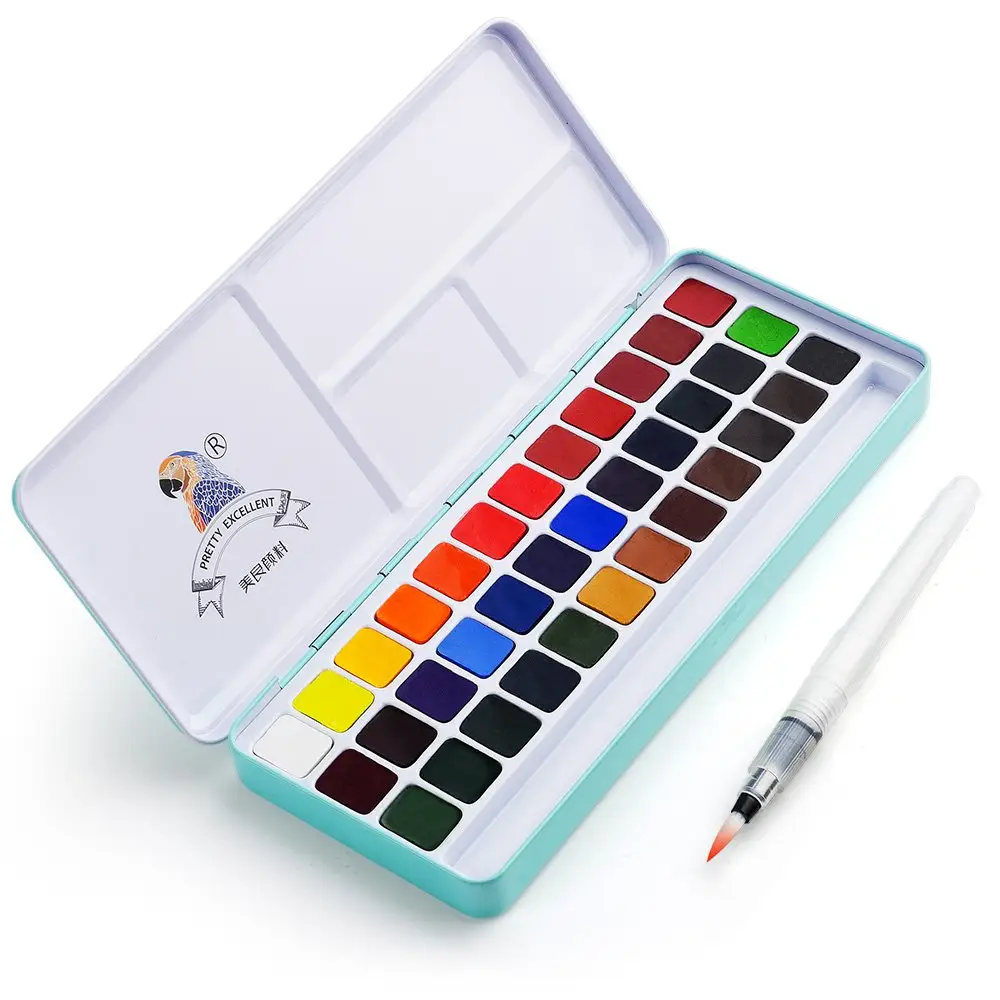 Solid Watercolor Paint Set
