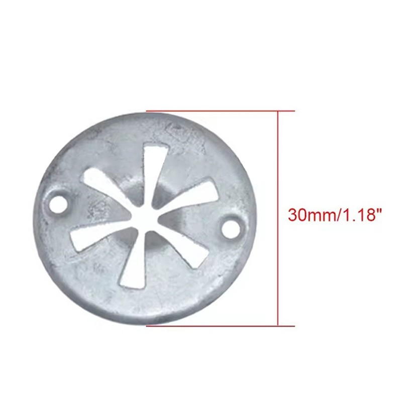50X Undertray Exhaust Heat Shield Metal Spring Washer Fixing Clip Nut Fit For VW — image 11