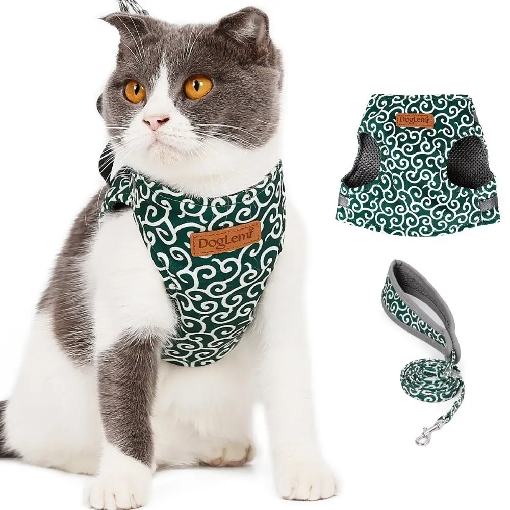 Cat Vest Harness Traction Rope