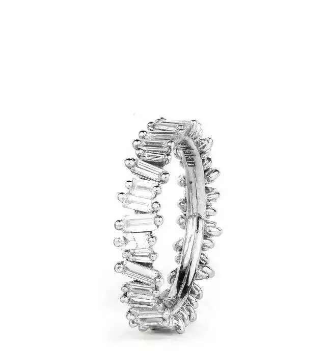 Diamond shaped irregular ring