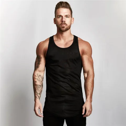 Gym Clothes Tank Top Sportswear Vest Men