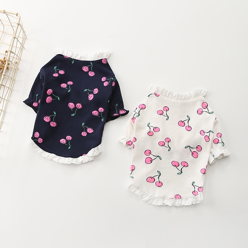 Dog clothes cotton stretch T-shirt