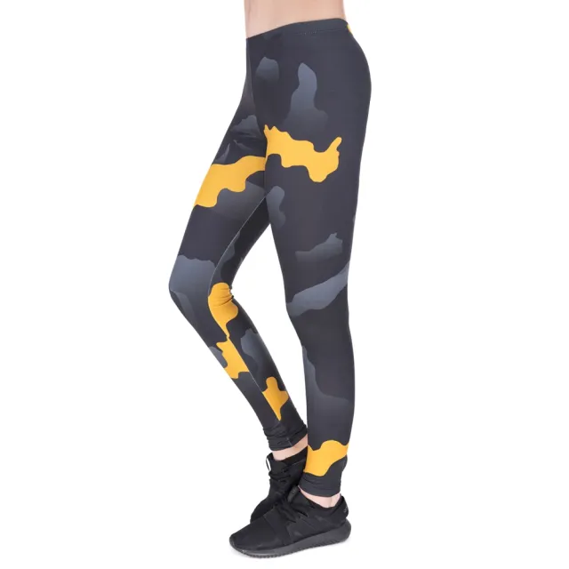 Printed cropped high waisted Sweatpants Black - Shop at LoveMi