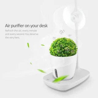Intelligent Plant Growth Box with Table Lamp