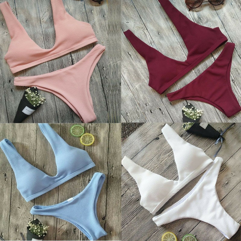 Women's  split swimsuit