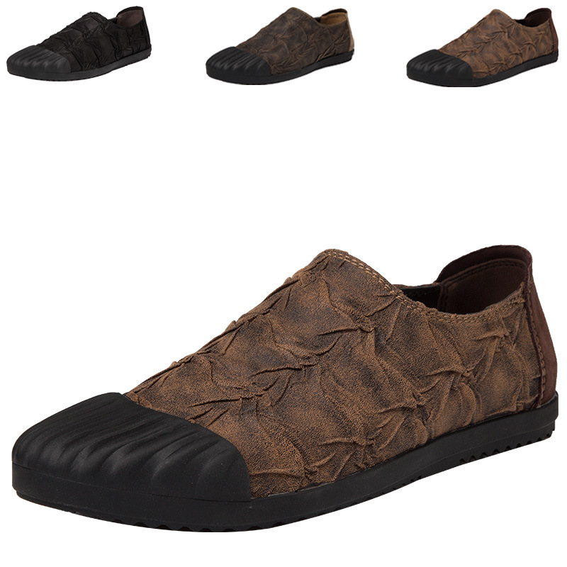 Set of foot peas shoes soft bottom lazy shoes