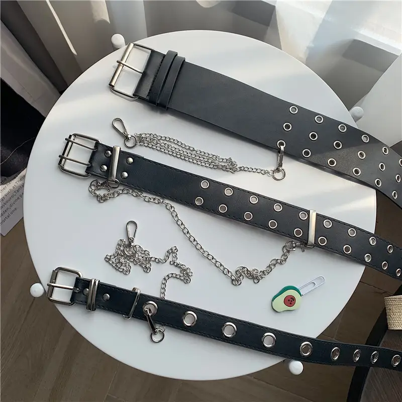 Full hole belt hip hop