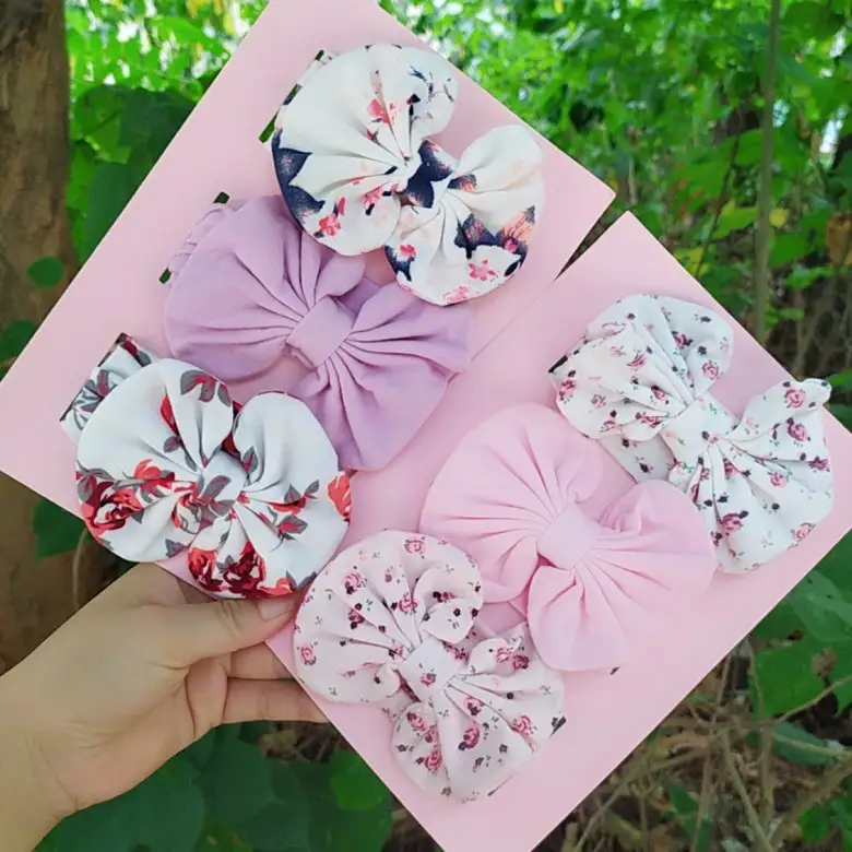 Pure cotton bow headband
