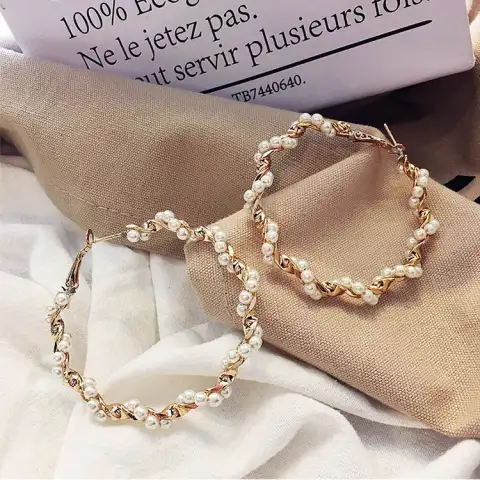 Big Circle Earrings for Women