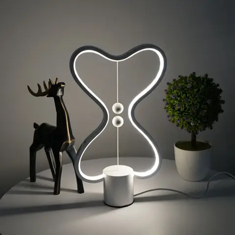 7 Colors Balance Lamp LED Night Light USB Powered