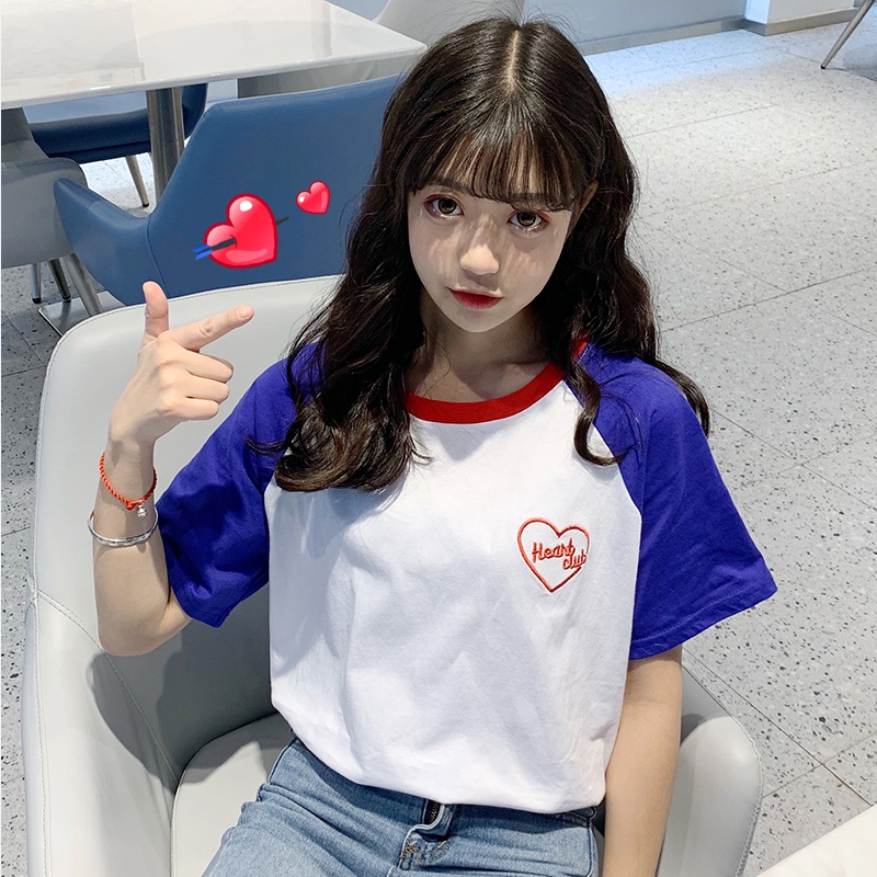 Ladies summer loose t-shirt