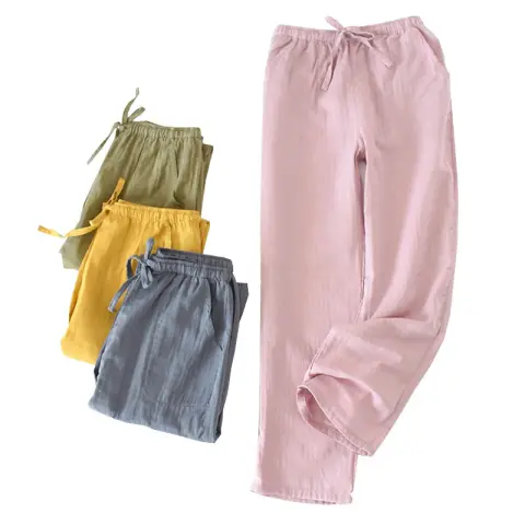 Spring and Autumn Couple Pajamas