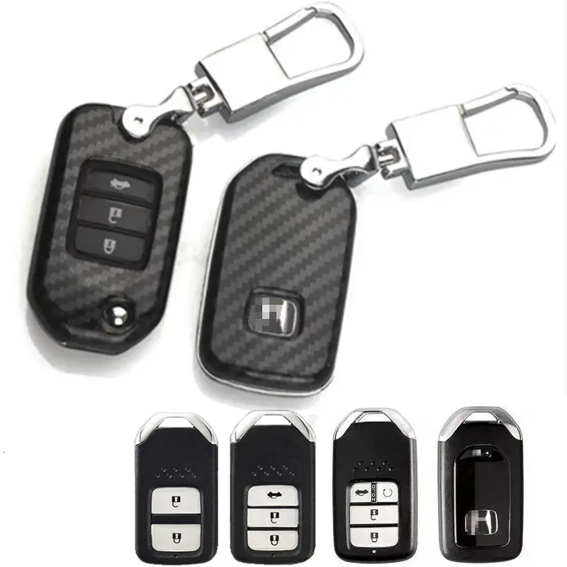 Carbon Fiber Car Key Cover Car Shell Buckle