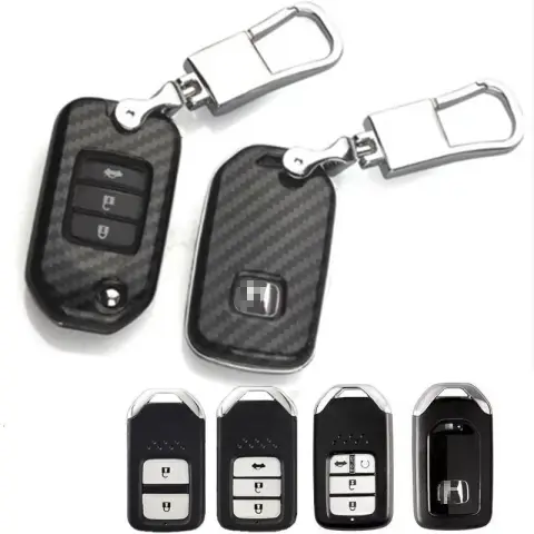 Carbon Fiber Car Key Cover Car Shell Buckle