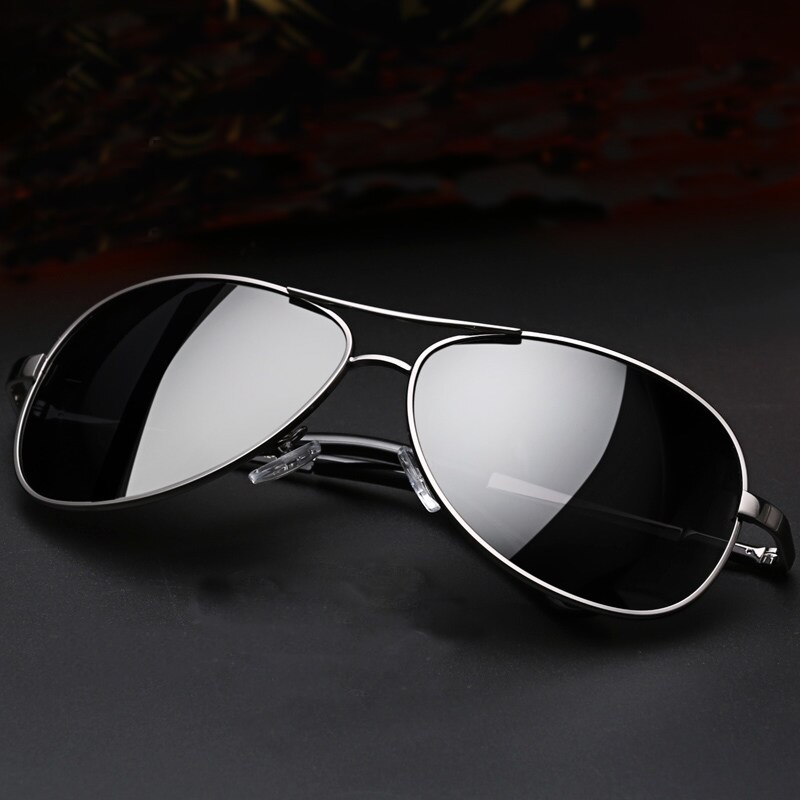 Title 1, Fashionable large frame metal glasses