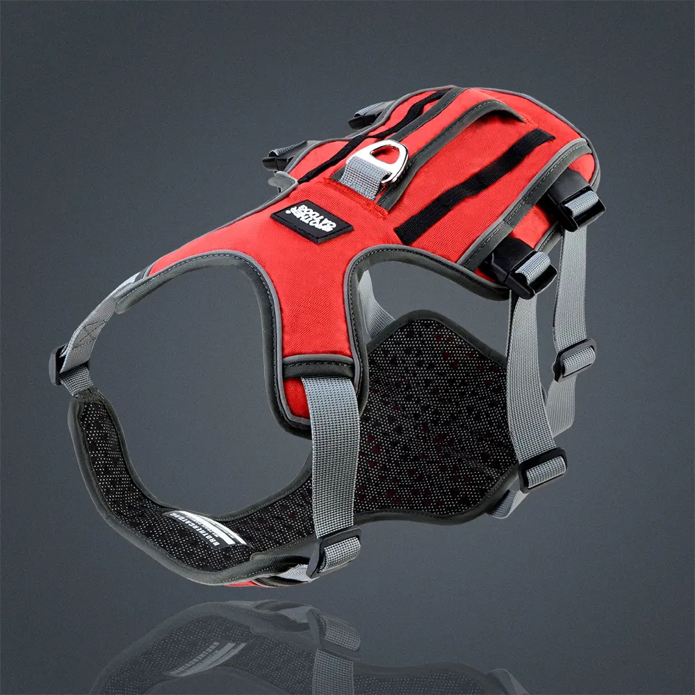 Reflective and Breathable Pet Chest Harness Vest Type Traction