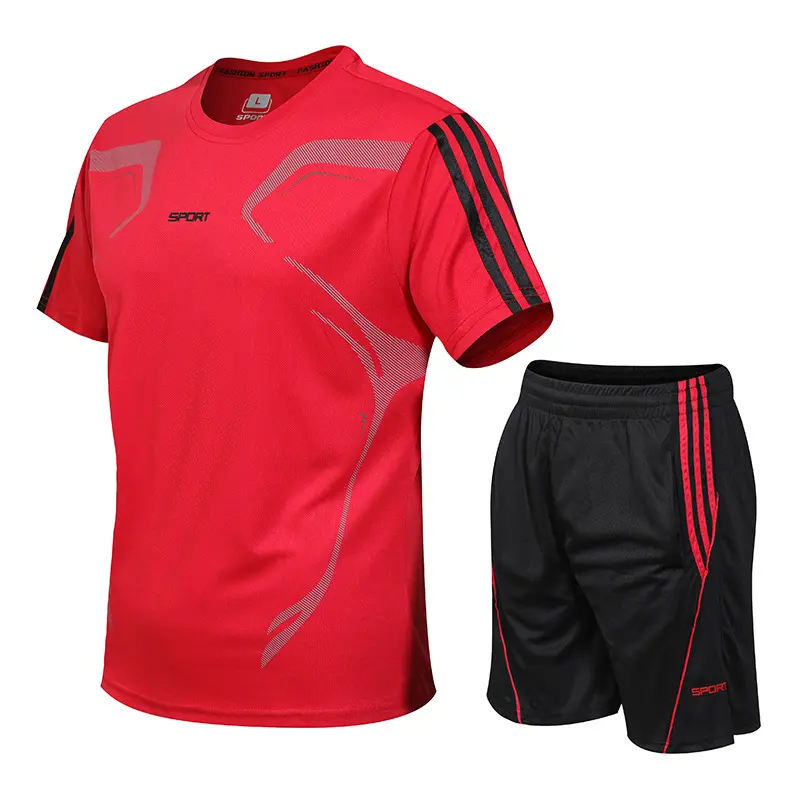 Casual Sports Suit Men's Summer Two-piece