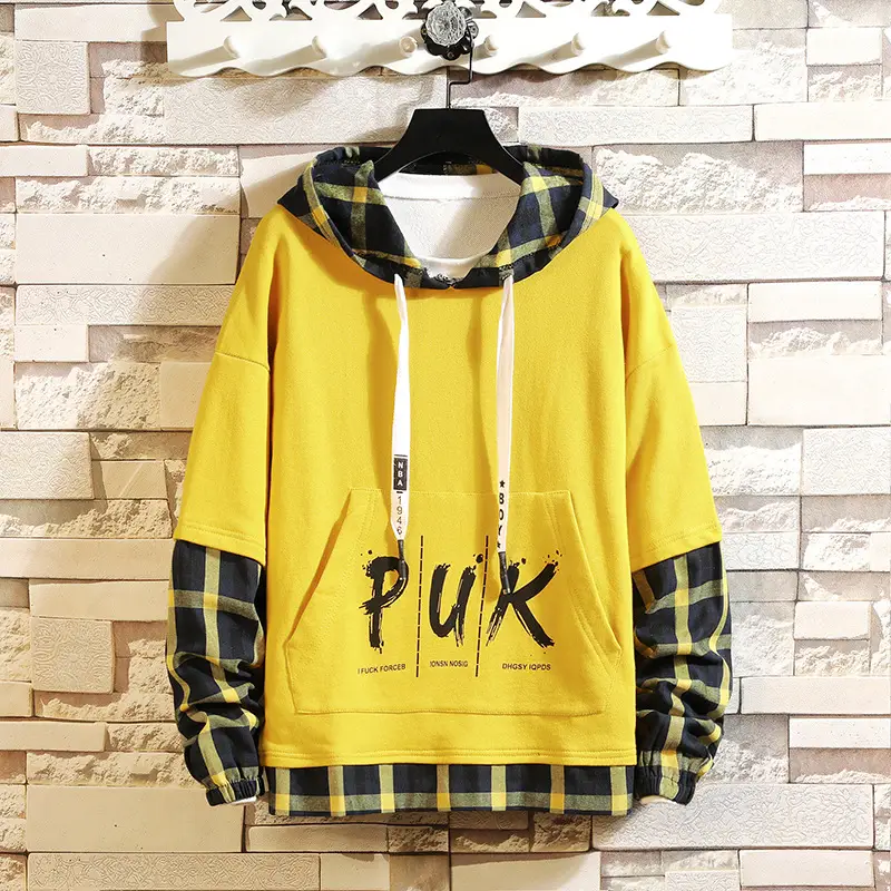 Teenagers' Pullover Hoodie casual loose sweater