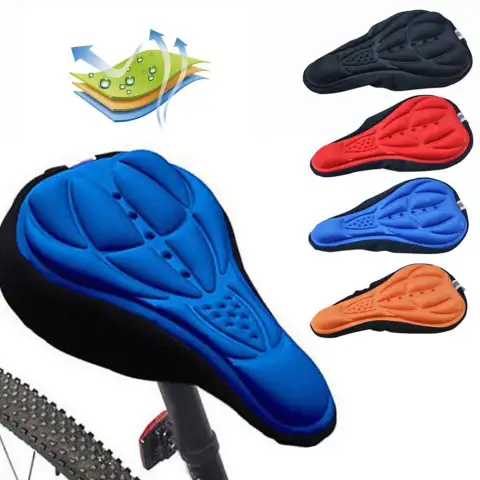 Thickened Air Permeable Bicycle Riding Comfortable Saddle Seat 3D