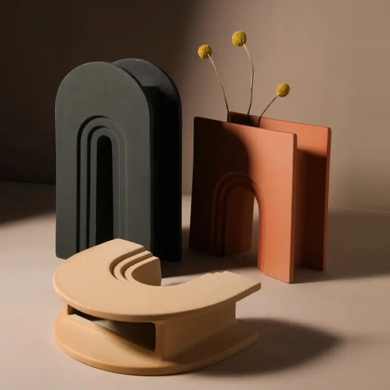 Nordic Art Geometric Vase