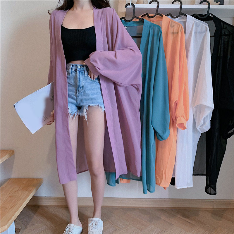 All-match chiffon sunscreen