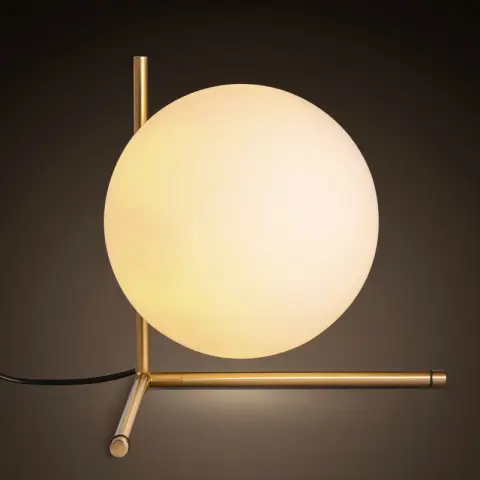 Simple Glass Ball Table Lamp