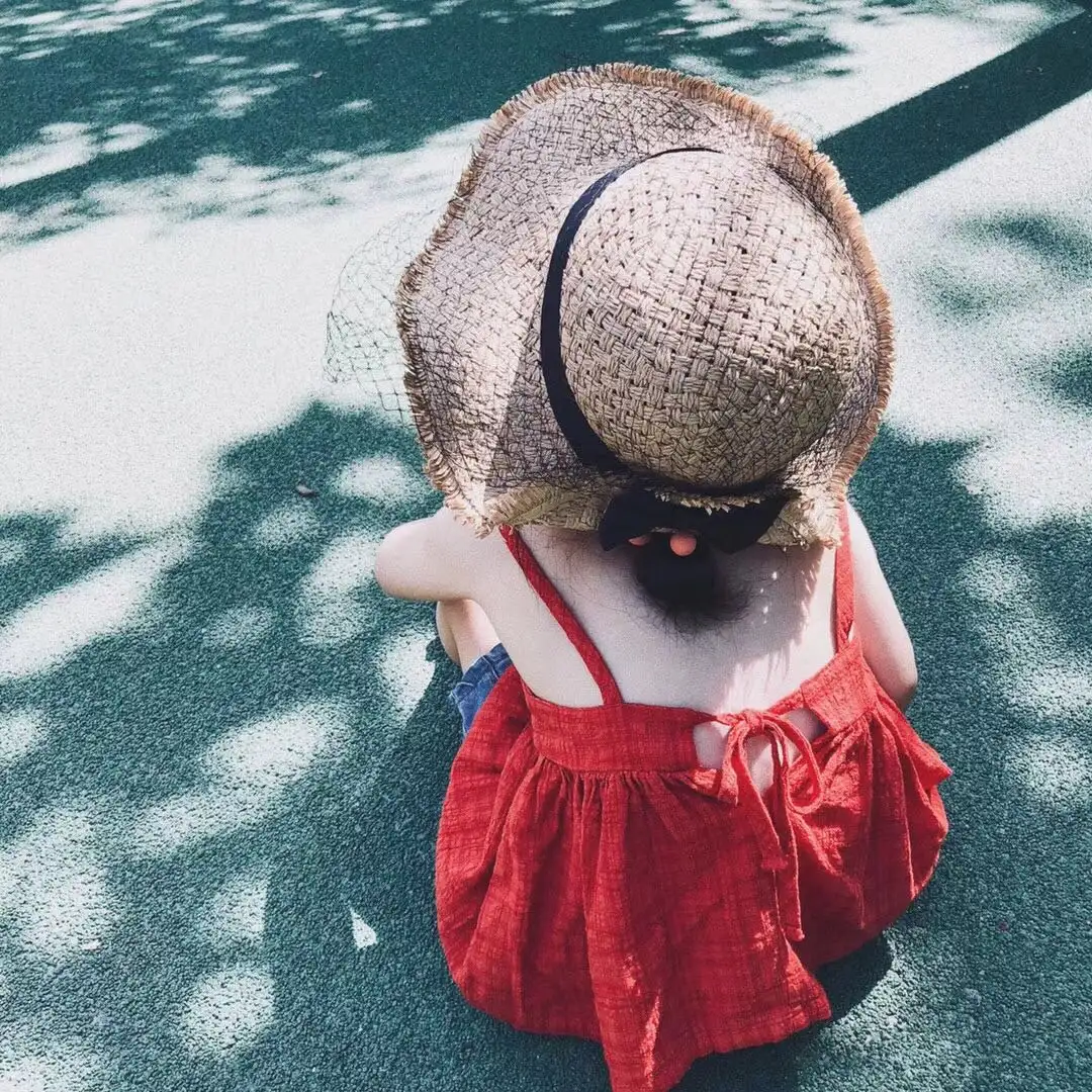 Children's tethered vest dress
