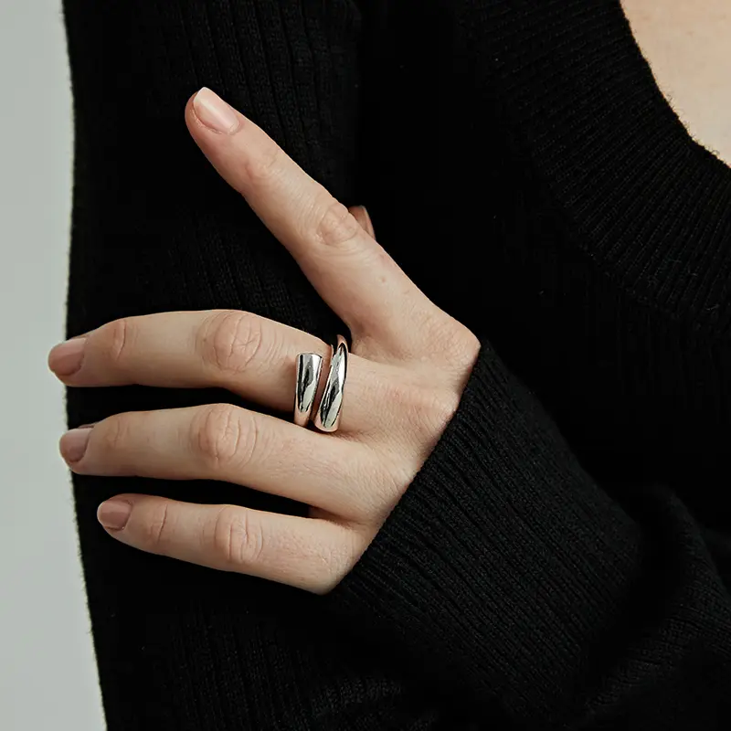 Frosty Wind Brass Ring