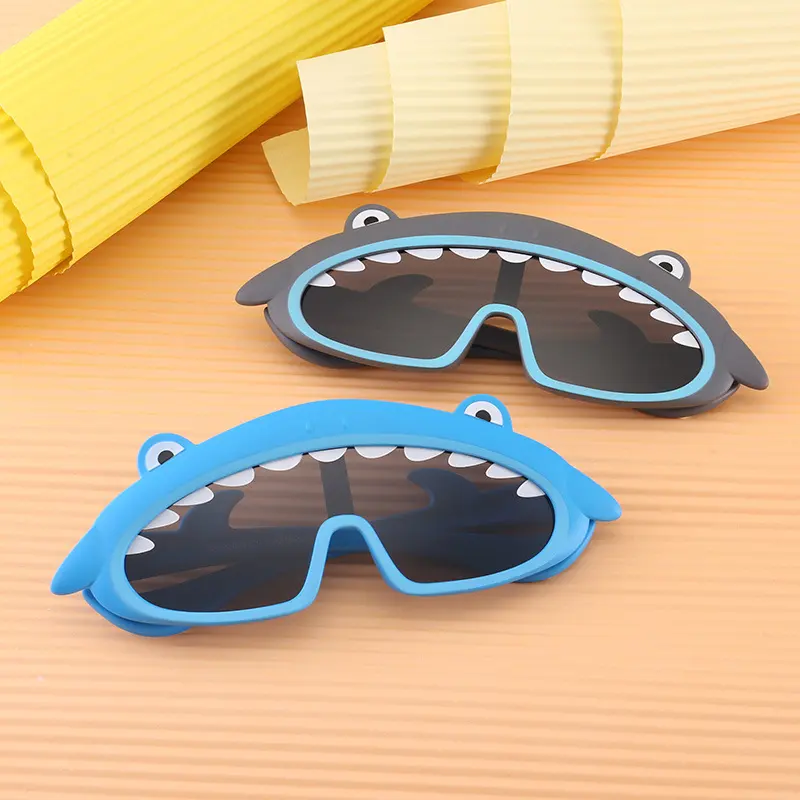 Cartoon Silicone Kids Sunglasses