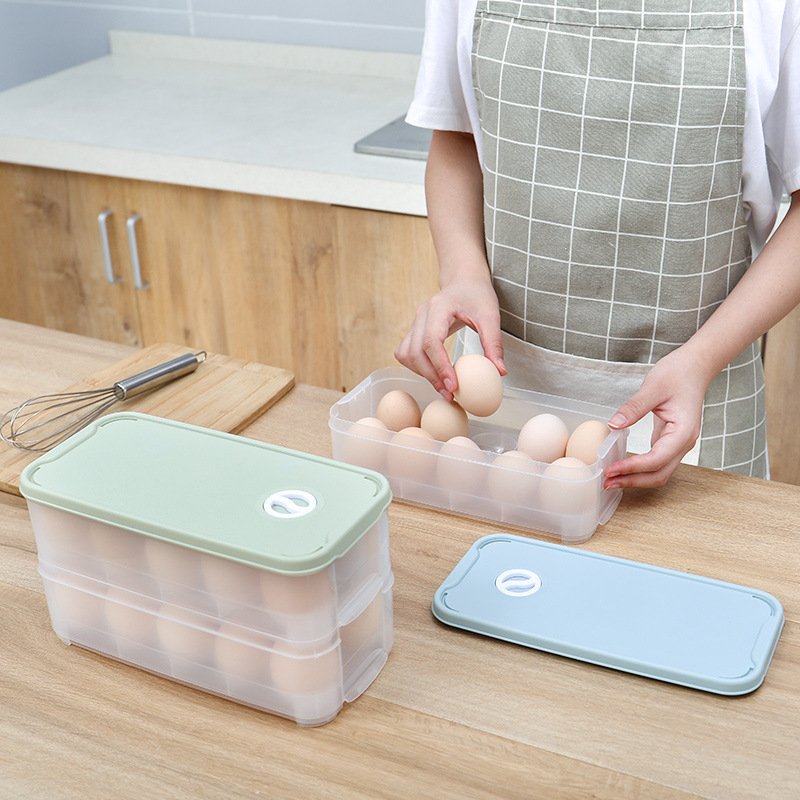 Refrigerator egg storage box