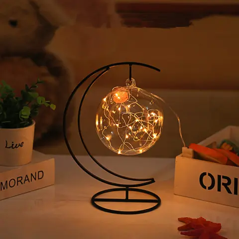 LED Light Wish Bottle
